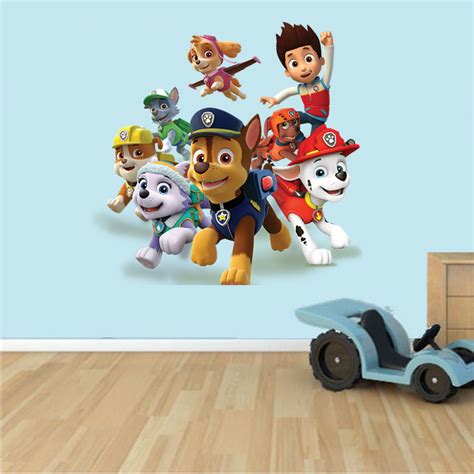 paw patrol wall art|More.